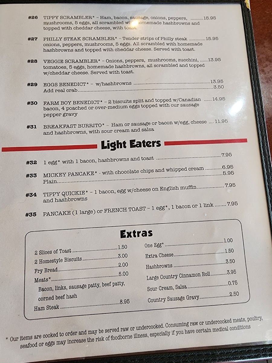 Menu Tippy Cow Cafe-7